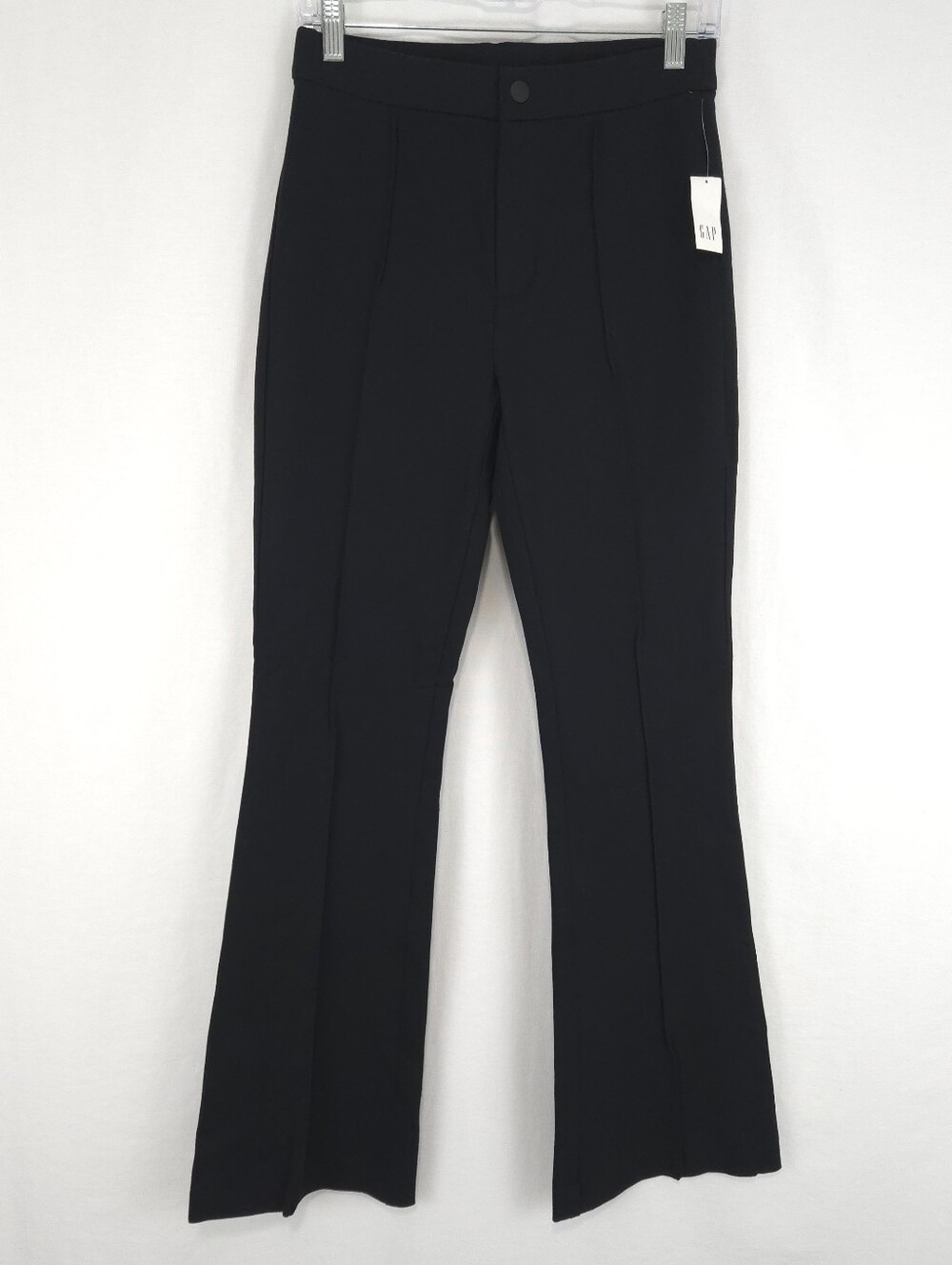 Gap Women's High Rise BiStretch Flare Pants In Black